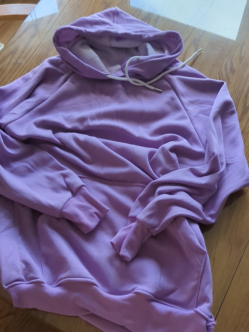 Lilac Women's Hooded Sweatshirt - Cozy Casual Pullover